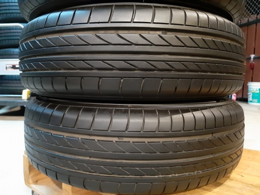 ล้อกระทะฮอนด้า 4รู100 พร้อมยางโยโกฮาม่า ปี18