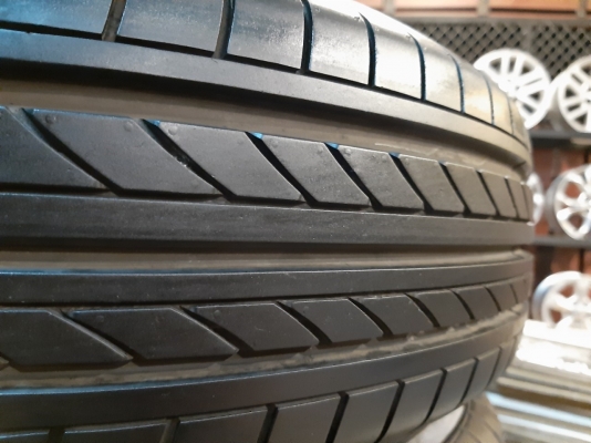 ล้อกระทะฮอนด้า 4รู100 พร้อมยางโยโกฮาม่า ปี18