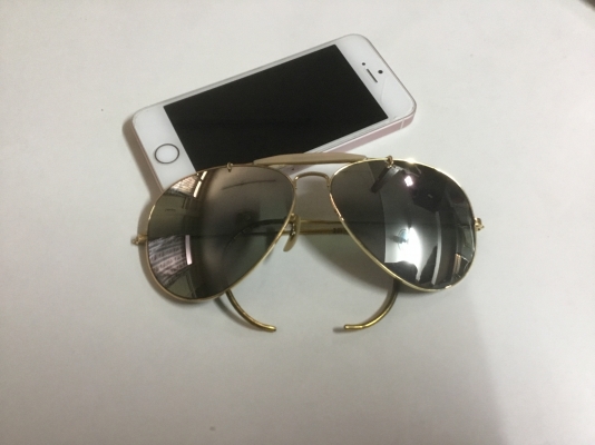 ขายแว่นBL Ray Ban outdoorsman usa.(ดั้งจมูกหัก)