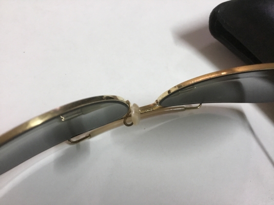 ขายแว่นBL Ray Ban outdoorsman usa.(ดั้งจมูกหัก)