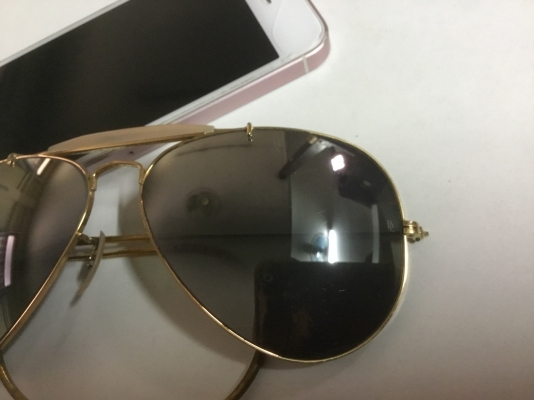 ขายแว่นBL Ray Ban outdoorsman usa.(ดั้งจมูกหัก)