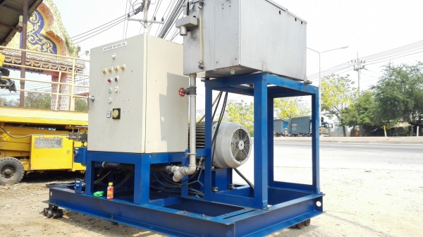 ปั้มฉีดน้ำแรงดัน Arimitsu 1000 bar เก่านอกลงตู้พร้อมอุปกรณ์