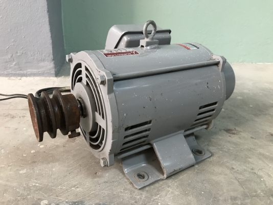 ขายมอเตอร์ไฟฟ้า Mitsubishi 3HP. 1450rpm. 220V ไฟบ้าน สภาพสวย หมุนนิ่มเดิมๆ พร้อมใช้งาน ราคา 5,800 บาทพร้อมส่ง