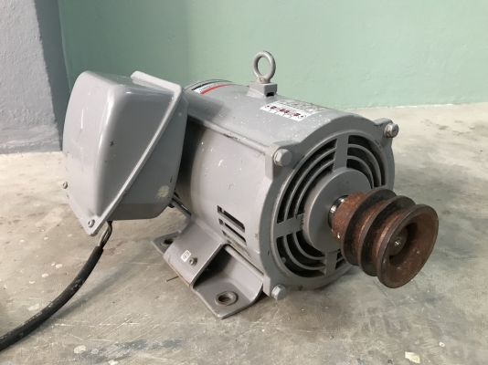ขายมอเตอร์ไฟฟ้า Mitsubishi 3HP. 1450rpm. 220V ไฟบ้าน สภาพสวย หมุนนิ่มเดิมๆ พร้อมใช้งาน ราคา 5,800 บาทพร้อมส่ง