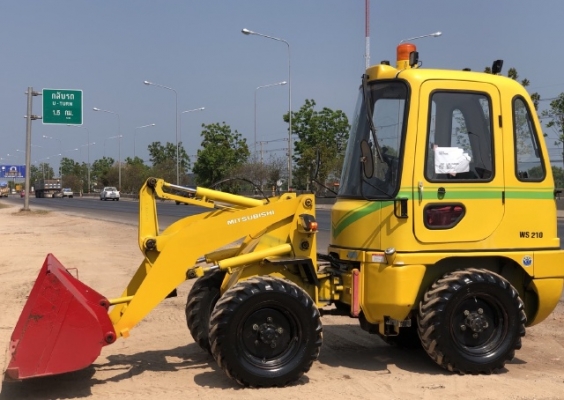 ขายรถตักล้อยาง MITSUBISHI WS210 (เทียบเท่า WA30) นำเข้าเองจากญี่ปุ่น สภาพสวยพร้อมใช้ มีVDOการทำงานครับ ขายรถตักล้อยาง MITSUBISHI WS210 (เทียบเท่า WA30) นำเข้าเองจากญี่ปุ่น สภาพสวยพร้อมใช้ มีVDOการทำงานครับ