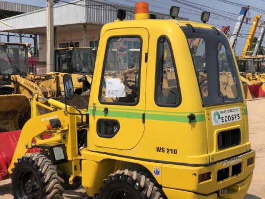 ขายรถตักล้อยาง MITSUBISHI WS210 (เทียบเท่า WA30) นำเข้าเองจากญี่ปุ่น สภาพสวยพร้อมใช้ มีVDOการทำงานครับ ขายรถตักล้อยาง MITSUBISHI WS210 (เทียบเท่า WA30) นำเข้าเองจากญี่ปุ่น สภาพสวยพร้อมใช้ มีVDOการทำงานครับ