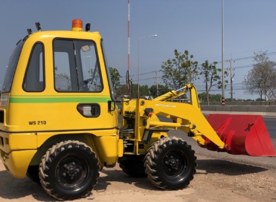 ขายรถตักล้อยาง MITSUBISHI WS210 (เทียบเท่า WA30) นำเข้าเองจากญี่ปุ่น สภาพสวยพร้อมใช้ มีVDOการทำงานครับ ขายรถตักล้อยาง MITSUBISHI WS210 (เทียบเท่า WA30) นำเข้าเองจากญี่ปุ่น สภาพสวยพร้อมใช้ มีVDOการทำงานครับ