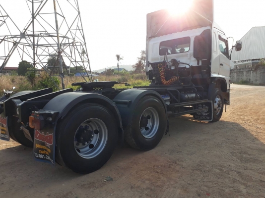 Hino 344 ปี 56 สิบล้อหัวลากสองเพลา ไมล์สามแสน ยางเต็ม ทะเบียนพร้อม