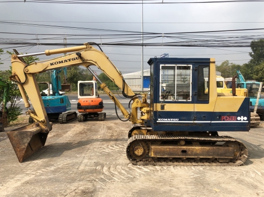 ขาย รถแม็คโคร KOMATSU PC60U-3 พร้อมใช้งาน นำเข้าเองจากประเทศญี่ปุ่น ติดต่อ 063-9316985 ID LINE : 0639316985 ครับ