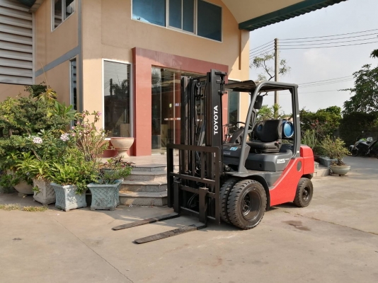 TOYOTA 2.5 ตัน รุ่น8 เบนซิน+แก๊ส รถสวย ล้อหน้าคู่ ไม่เคยวิ่งใช้งานในไทย ชมเครื่องจักร โฟล์คลิฟท์ รอก นับ1,000รายการจากญี่ปุ่นwww.paholgroup.com