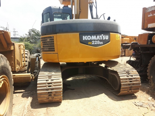 ขายแบคโฮKOMATSU PC228US-3 รถเก่าญี่ปุ่นเอกสารอินวอย