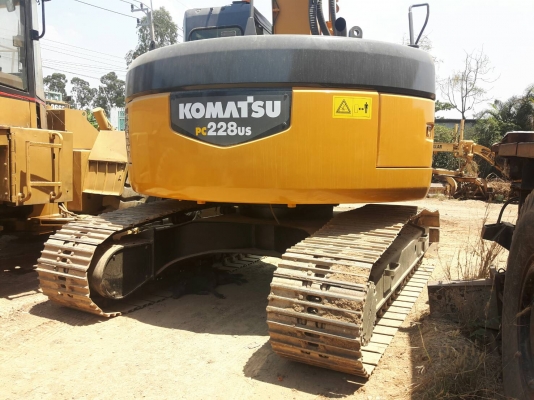 ขายแบคโฮKOMATSU PC228US-3 รถเก่าญี่ปุ่นเอกสารอินวอย