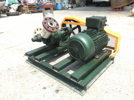 ขายปั๊มดูดของเหนียว-ดูดน้ำมัน Viking pump made in USA. ชนมอเตอร์ 7.5HP. 380V พร้อมแท่น สภาพสวยมาก หมุนนิ่ม พร้อมใช้งาน