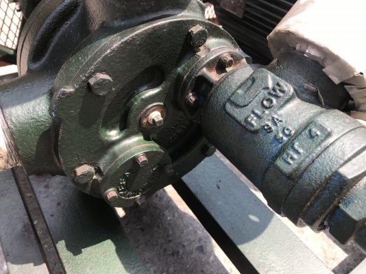 ขายปั๊มดูดของเหนียว-ดูดน้ำมัน Viking pump made in USA. ชนมอเตอร์ 7.5HP. 380V พร้อมแท่น สภาพสวยมาก หมุนนิ่ม พร้อมใช้งาน