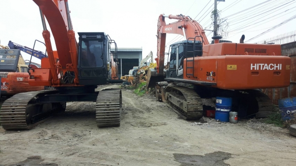 ขายแบคโฮHITACHI ZX470LCR-3 เก่านอกญี่ปุ่น
