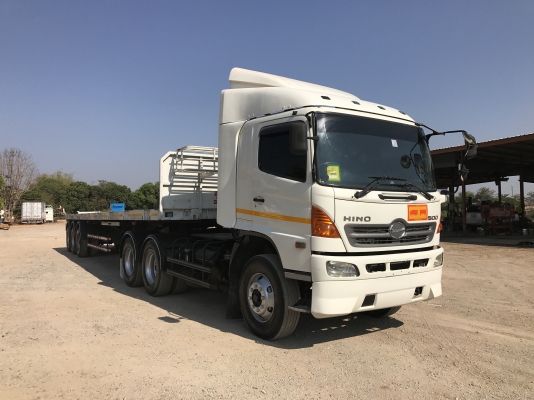 ขาย HINO MEGA FM1A 344 แรงม้า ปี 53 หัวลาก พร้อมหางพื้นเรียบสามมิตรสามเพลา ปี 61 แยกขายหัวหางค่ะ รถส ขาย HINO MEGA FM1A 344 แรงม้า ปี 53 หัวลาก พร้อมหางพื้นเรียบสามมิตรสามเพลา ปี 61 แยกขายหัวหางค่ะ รถส