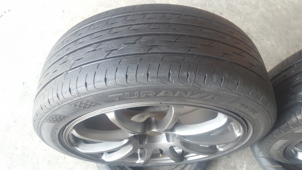 ล้อมือ2 MR-1 ขอบ17 4รู100 ยาง215/45/17 4 ล้อ ล้อมือ2 MR-1 ขอบ17 4รู100 ยาง215/45/17 4 ล้อ