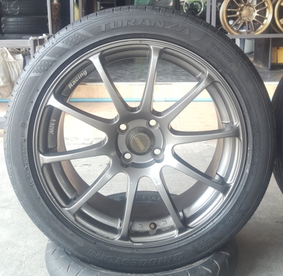 ล้อมือ2 MR-1 ขอบ17 4รู100 ยาง215/45/17 4 ล้อ ล้อมือ2 MR-1 ขอบ17 4รู100 ยาง215/45/17 4 ล้อ