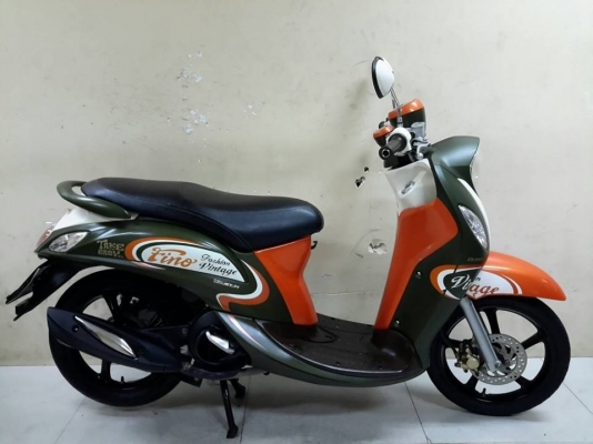 Yamaha Fino Vintage ตัวท็อป รุ่นรีโมท โฉมใหม่ 4900 กม. สภาพนางฟ้า เอกสารครบพร้อมโอน