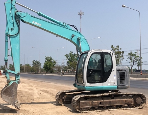 ขายรถขุด KOBELCO SK135SR อาร์มพิเศษ นำเข้าเองจากญี่ปุ่น สภาพสวยพร้อมใช้ มีVDOการทำงานครับ
