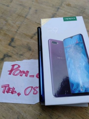 === &gt;&gt; Oppo f9 สีน้ำเงิน/ดำ (Twilight Blue) สภาพดี อายุ 45 วัน  &lt;&lt; ===
