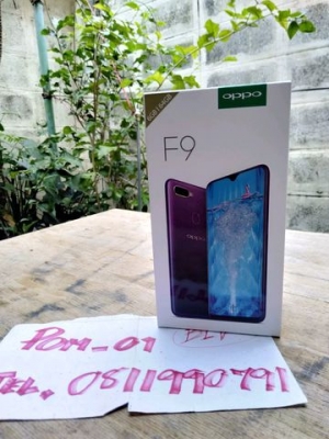 === &gt;&gt; Oppo f9 สีน้ำเงิน/ดำ (Twilight Blue) สภาพดี อายุ 45 วัน  &lt;&lt; ===
