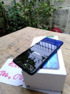 === >> Oppo f9 สีน้ำเงิน/ดำ (Twilight Blue) สภาพดี อายุ 45 วัน << === === >> Oppo f9 สีน้ำเงิน/ดำ (Twilight Blue) สภาพดี อายุ 45 วัน << ===