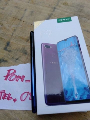 === &gt;&gt; Oppo f9 สีน้ำเงิน/ดำ (Twilight Blue) สภาพดี อายุ 45 วัน  &lt;&lt; ===
