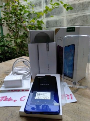 === >> Oppo f9 สีน้ำเงิน/ดำ (Twilight Blue) สภาพดี อายุ 45 วัน << === === >> Oppo f9 สีน้ำเงิน/ดำ (Twilight Blue) สภาพดี อายุ 45 วัน << ===