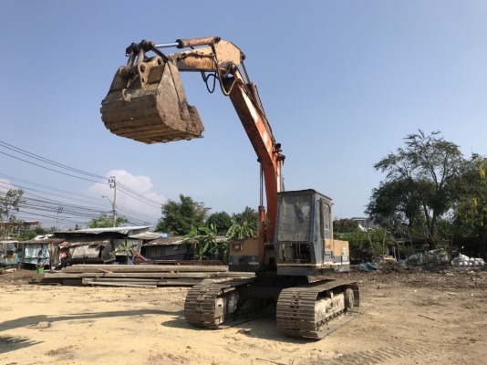 ขายแบคโฮ MS150 เอวดีช่วงล่างดีเครื่องอีซุสุมีลายหัวแย็กพร้อมใชั