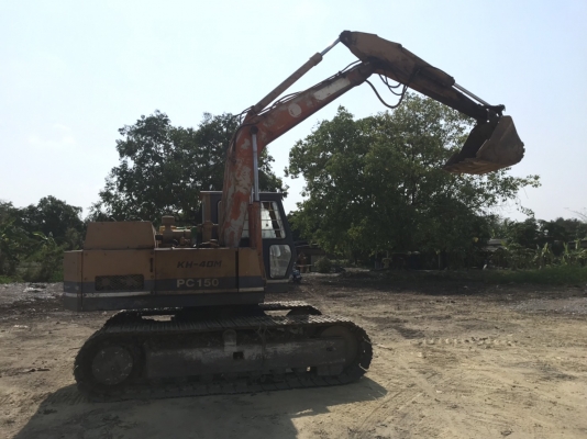 ขายแบคโฮ MS150 เอวดีช่วงล่างดีเครื่องอีซุสุมีลายหัวแย็กพร้อมใชั