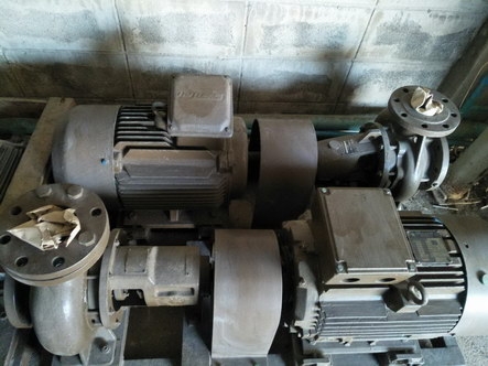 ** ปั๊มน้ำ 3 เฟส 380 โวลท์ 25 แรงม้า # มีจำนวน 3 ตัว # ** ปั๊มน้ำ 3 เฟส 380 โวลท์ 25 แรงม้า # มีจำนวน 3 ตัว #