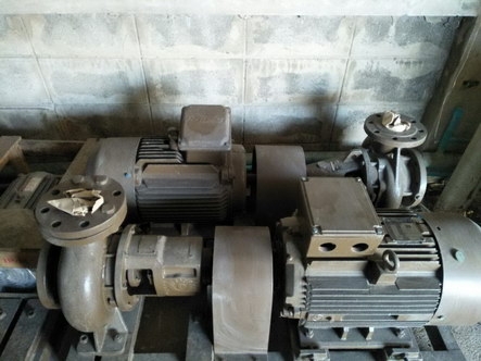 ** ปั๊มน้ำ 3 เฟส 380 โวลท์ 25 แรงม้า # มีจำนวน 3 ตัว # ** ปั๊มน้ำ 3 เฟส 380 โวลท์ 25 แรงม้า # มีจำนวน 3 ตัว #