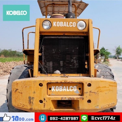 รถตักล้อยางkobelco พร้อมใช้ ราคาถูก รถตักล้อยางkobelco พร้อมใช้ ราคาถูก