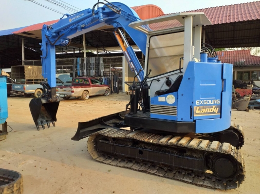 ขายรถขุดHitachi EX50URG เครื่องยนต์ISUZU - 3AB1 ขนาด 3 สูบ คอนโทรลน้ำมัน ปั๊มนิ้ว แทรคเหล็กก๊อบยาง ม