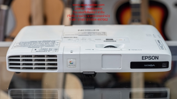 LCD โปรเจคเตอร์ Epson รุ่น EB-1775W ความสว่าง 3000 Lumens ความละเอียด 1280 x 800(WXGA) สภาพใหม่ มีรี LCD โปรเจคเตอร์ Epson รุ่น EB-1775W ความสว่าง 3000 Lumens ความละเอียด 1280 x 800(WXGA) สภาพใหม่ มีรี