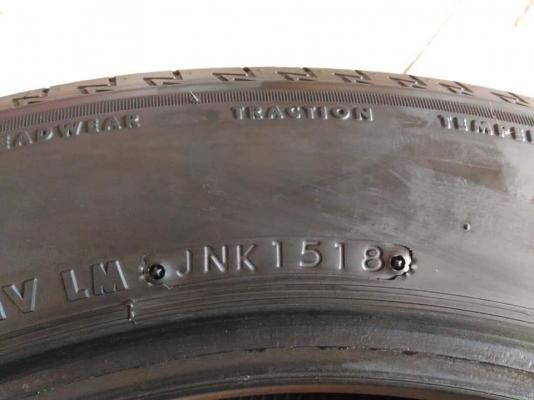 ยาง\% คัดสภาพ Bridgestone Turanza T005(TH) 215/55R17 ผลิตปี 2018 มีรับประกันให้ทุกเส้น ขายถูก 4 เส้น