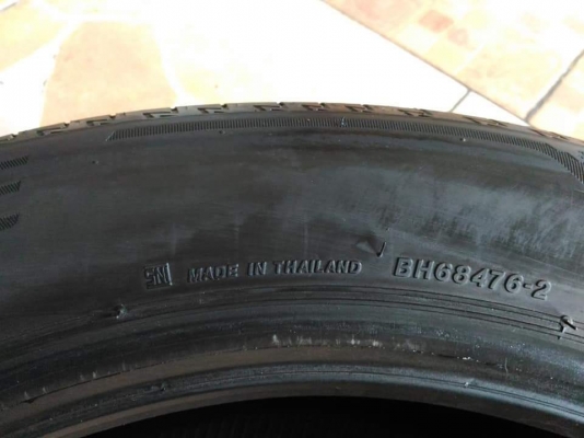 ยาง\% คัดสภาพ Bridgestone Turanza T005(TH) 215/55R17 ผลิตปี 2018 มีรับประกันให้ทุกเส้น ขายถูก 4 เส้น