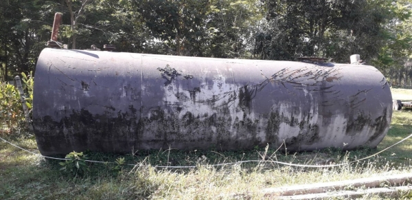 ถังน้ำมัน ไม่เคยใส่น้ำมาก่อน ไม่รั่วไม่ซึม ขนาด ยาว 6.10 เมตร สูง 115 ซม กว้าง 103 ซม.