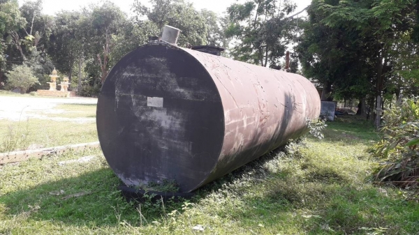 ถังน้ำมัน ไม่เคยใส่น้ำมาก่อน ไม่รั่วไม่ซึม ขนาด ยาว 6.10 เมตร สูง 115 ซม กว้าง 103 ซม.