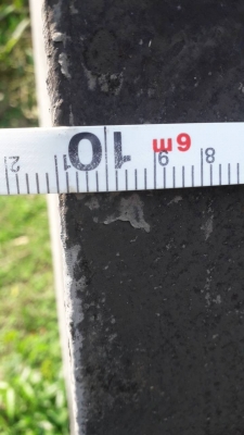 ถังน้ำมัน ไม่เคยใส่น้ำมาก่อน ไม่รั่วไม่ซึม ขนาด ยาว 6.10 เมตร สูง 115 ซม กว้าง 103 ซม.