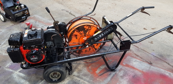 ปั้มอัดฉีด 6 หุน เครื่อง 4 แรง เดินเองได้ไม่ต้องเข้น