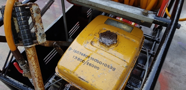 ปั้มฉีดยา .5 แรง พร้อมโรลสาย