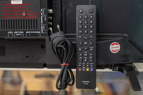 LED TV Toshiba 32 นิ้ว รุ่น 32L1600VT มีรีโมท สภาพใหม่ มีกล่อง