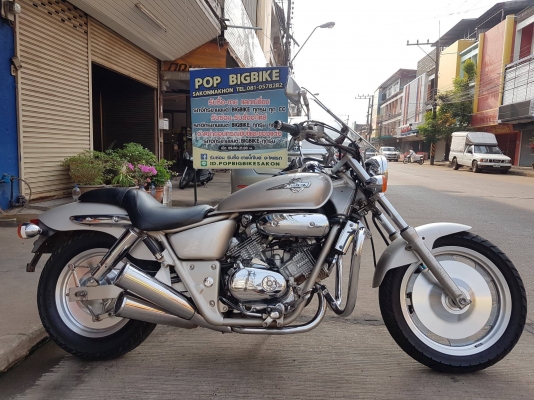 ขาย HONDA MAGNA250 V25 สีเดิม เดิมๆทั้งคันมีของแต่ง กันล้ม ชิวหน้าบังลม อินวอยส์ สรรพสามิตร ราคา 425