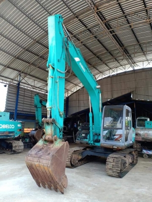 ขายจ้า..KOBELCO SK120-3 มาร์คไฟว์ ซุปเปอร์ เก่านอกแท้  เดิมๆๆ ปลายยาวพิเศษ มีลายแย๊ก เครื่องปั๊มดี โทร 089-3818694 จ๊อย