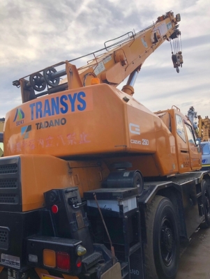 ขายรถเครน TADANO TR250M-6 (ขนาด 25 ตัน) ปี 2000 นำเข้าเองจากญี่ปุ่น สภาพสวยพร้อมใช้ ถึงเร็วๆนี้ครับ
