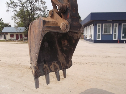 ขายถูกแบคโฮ HITACHI PC 120 เก่าในพร้อมใช้ เครื่องดี ปั้มนิ้วใหม่