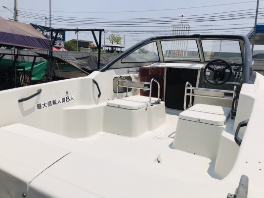 ขายเรือ Nissan 21 ฟุต เครื่อง Yamaha Four Stroke 115 แรง หัวฉีด