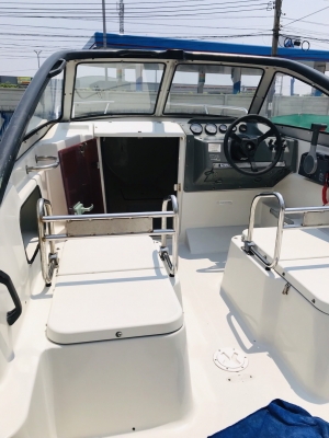 ขายเรือ Nissan 21 ฟุต เครื่อง Yamaha Four Stroke 115 แรง หัวฉีด